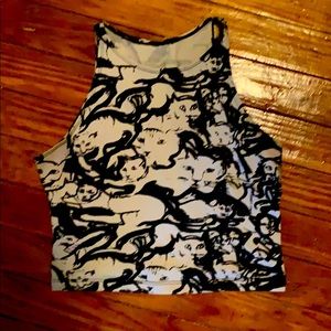 American Apparel Cat Shirt - Size S